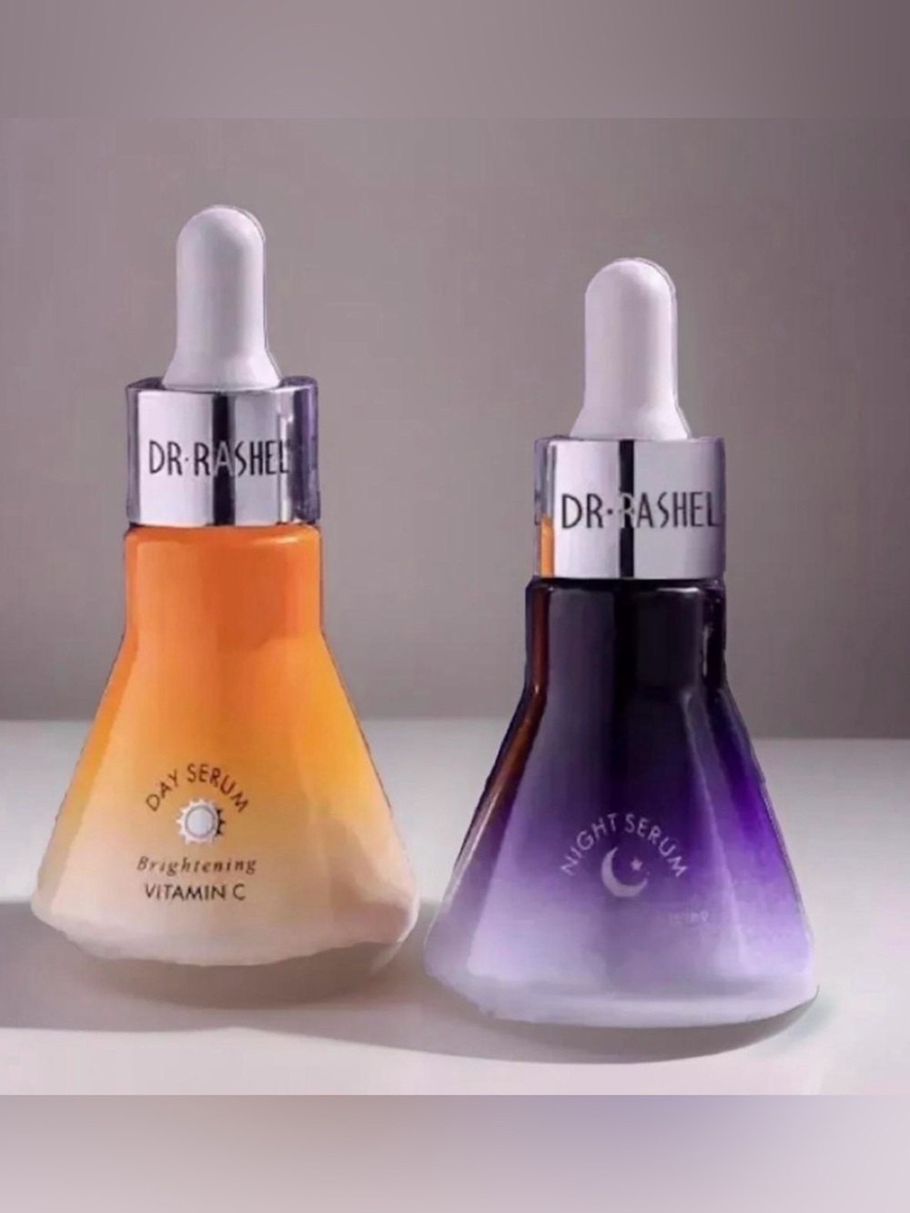 ⭐️Dr. Rashel #1 Selling Premium Formula Anti-Aging Duo Vitamin C & Retinol Serum